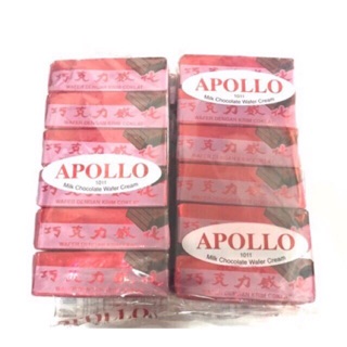 ขนม Apollo 1 เเพ็คมี 48 ชิ้น (ช็อกโกแลต/นม)