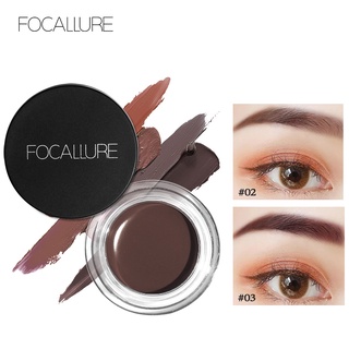 สินค้า FOCALLURE อายไลเนอร์ ที่เขียนคิ้ว เนื้อเจลครีม กันน้ำ ติดทนนาน เขียนง่าย สวย แบบมืออาชีพ 5 สี