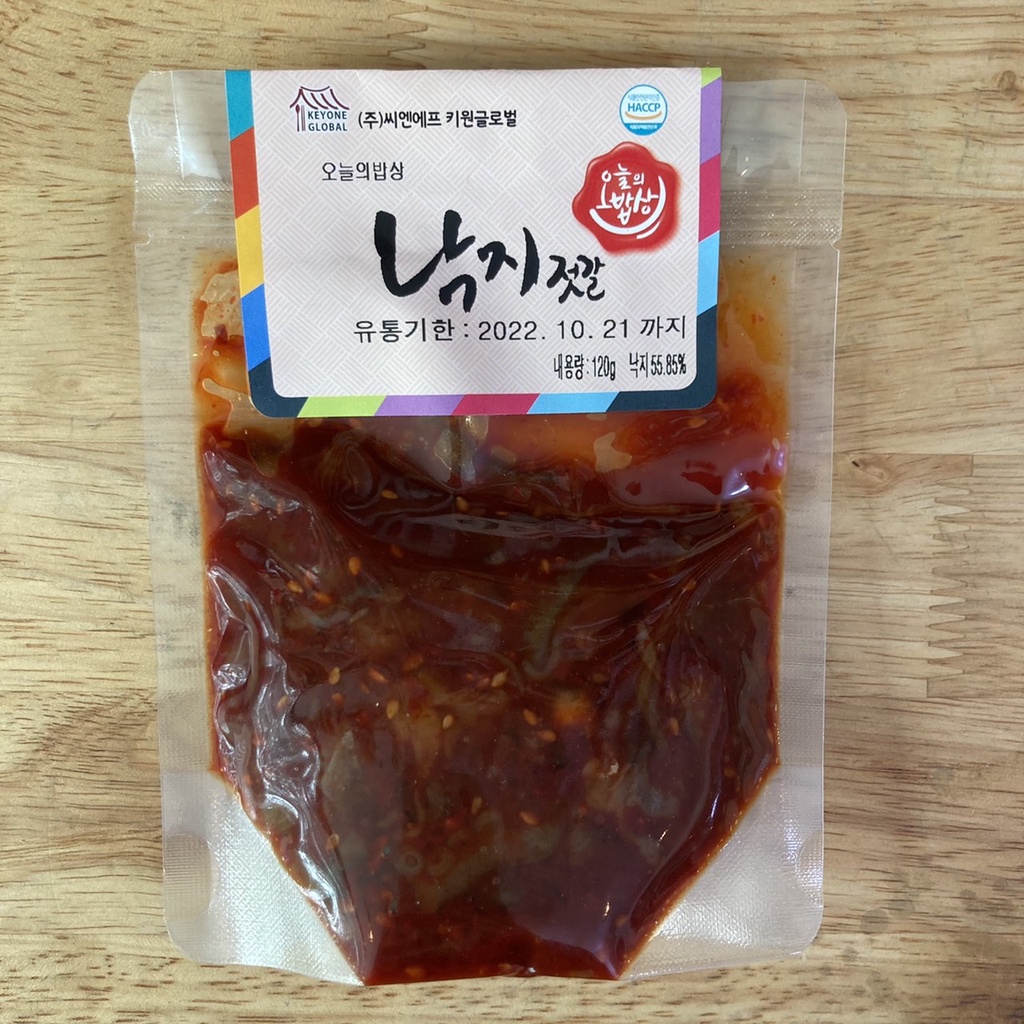 seasoned-poulpsquid-เครื่องเคียงเกาหลี-ปลาหมึกดอง-120g