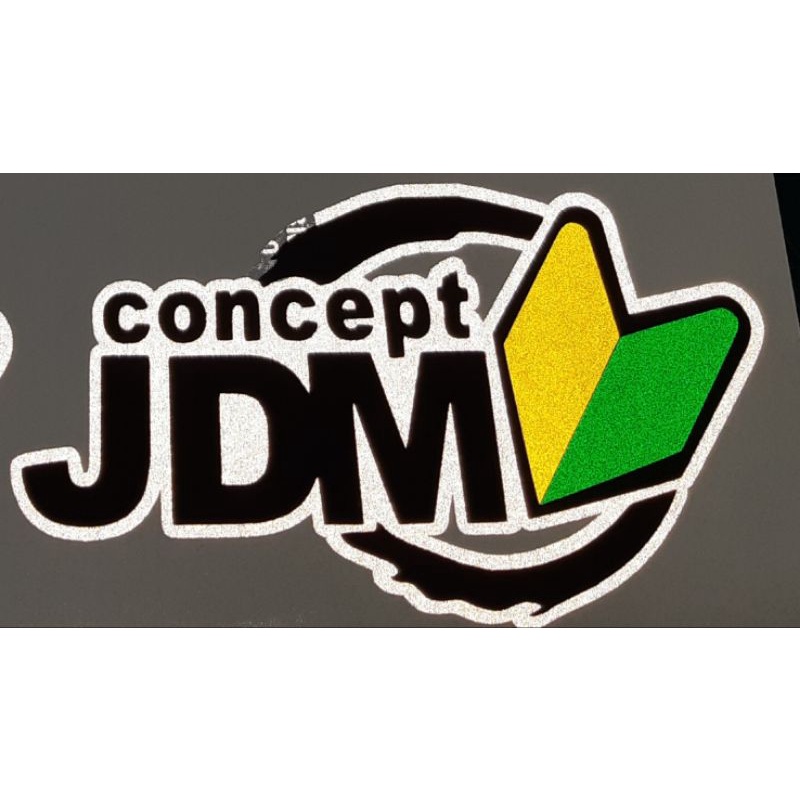 สติ๊กเกอร์-แนวญี่ปุ่น-concept-jdm-งานตัด-3m-สะท้อนแสง