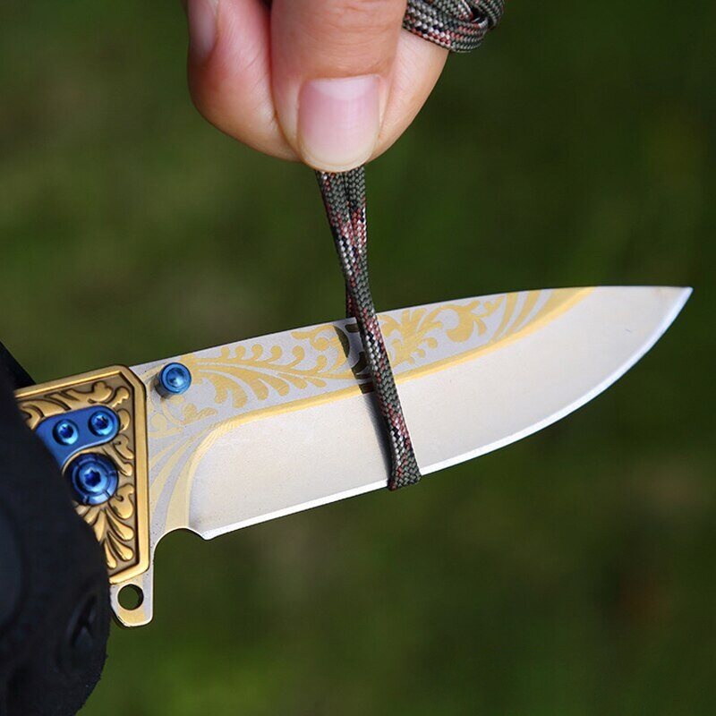 folding-knife18-5cmหนึ่งในรุ่นที่ขายดีที่สุดของchongming-มีดพับ-มีดพกพา-มีดเดินป่า-มีดสวยงาม-มีดแคมป์ปิ้ง