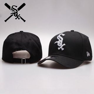 หมวกเบสบอล หมวกปีกโค้ง ลาย Chicago White Sox Team แฟชั่นกลางแจ้ง 2022MLB