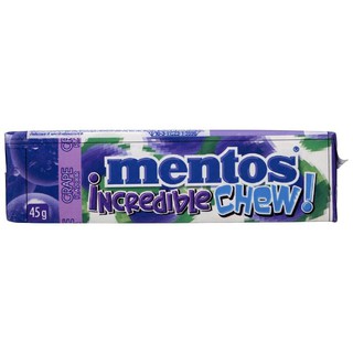 Mentos Candy Incredible Chew Grave 45 g.Pack 2
