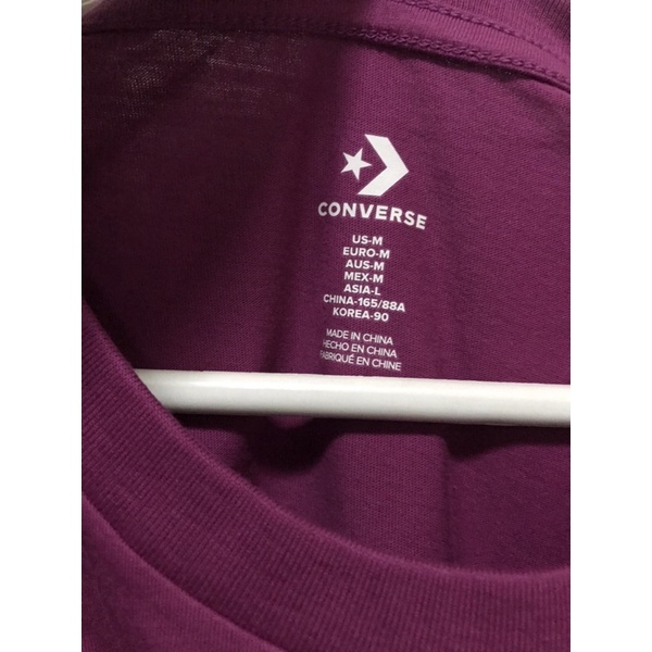 เสื้อยืดconverseไซส์l