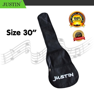 สินค้า กระเป๋า กีต้าร์เด็ก JUSTIN GUITAR CASE ขนาด 30 นิ้ว (Black) กระเป๋าผ้าเนื้อหนาคุณภาพดี เย็บอย่างหนาแน่น