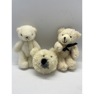 พวงตุ๊กตามือ2 หมีขาว พวงกุญแจ พวง ตุ๊กตา ตุ๊กตามือสอง ตุ๊กตามือ2 ตุ๊กตาหมี