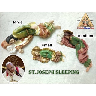 รูปปั้น นักบุญยอแซฟ โจเซฟ นอนหลับ ( St.Joseph sleeping Statue) คริสต์ คาทอลิก Catholic  Figurine statue