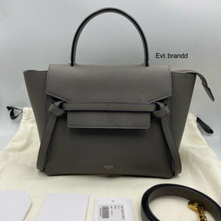 Used like newww celine micro beltbag grey สีแม่อั้ม y.18