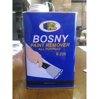 น้ำยาลอกสี 800กรัม BOSNY Paint Remover All Purpose B228