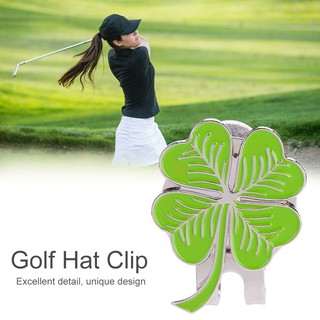 สินค้า [Ready stock] Magnetic Golf Cap Clip Clover Hat Clamp Metal Ball Marker Outdoor Sports Accessory