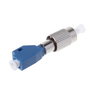 Single Mode Optical Fiber Adapter Connector FC Male-LC Female Round to Small Square Coupler Flange For Optical Power Met