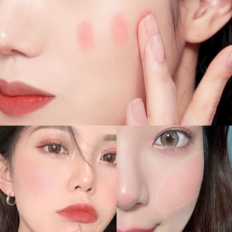 ภาพสินค้าบลัชออนโทนนู้ด บลัชออนเนื้อครีม บลัชออนเหลว Velvet Liquid Blush บลัชออน เนื้อแมตต์ ธรรมชาติ เกลี่ยง่าย สีสวย มี6 สี จากร้าน lyman09 บน Shopee ภาพที่ 1