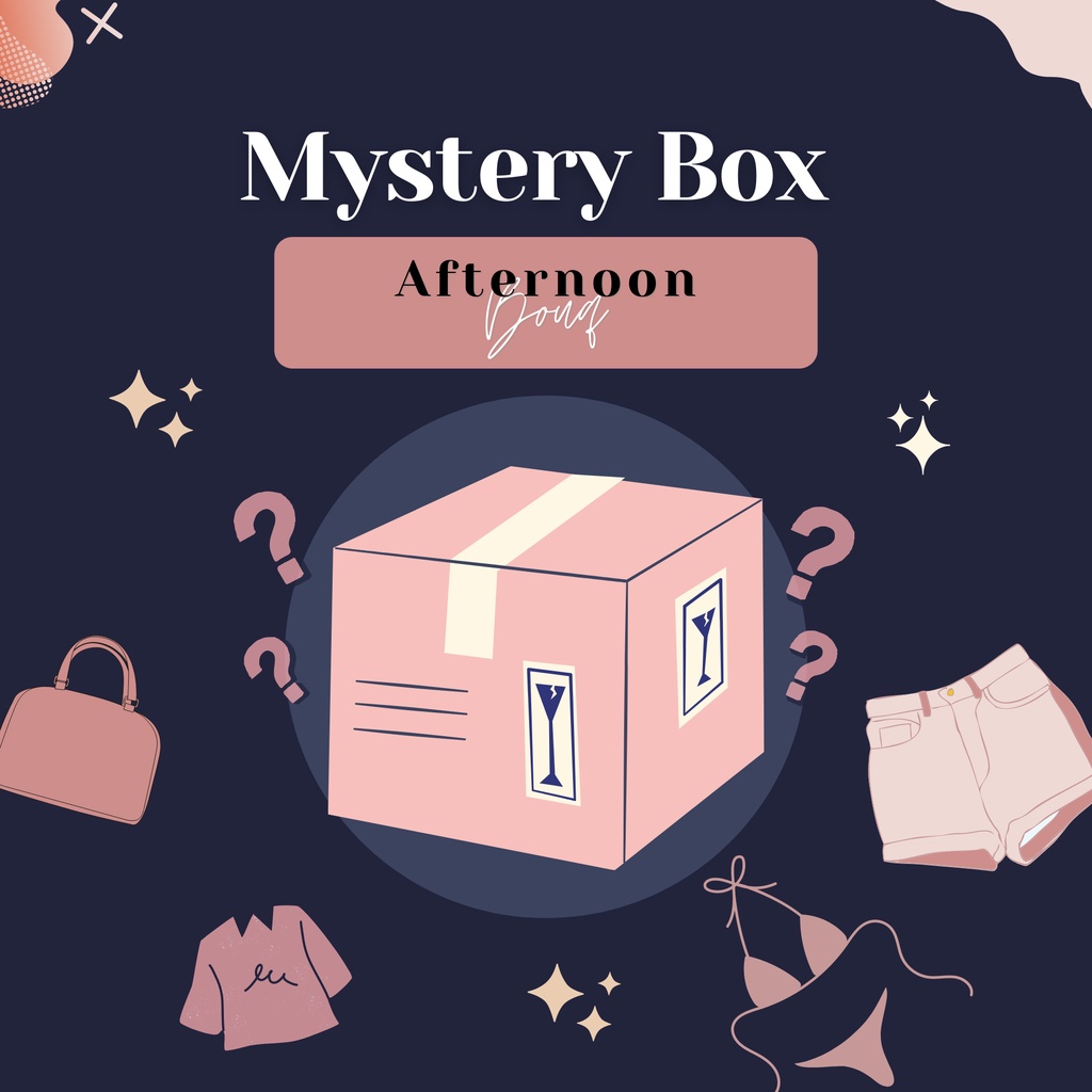 mystery-box-กล่องสุ่มเสื้อผ้า-บิกินี่-กางเกง-กระเป๋า