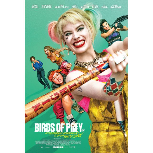 poster-birds-of-prey-โปสเตอร์-harley