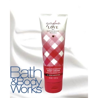 Bath &amp; Body Works Gingham Love Ultimate Hydration Body Cream 226ml. ของแท้