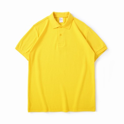 ภาพสินค้าเสื้อเหลืองโปโล เสื้อโปโลผู้ชาย คอปก แขนสั้น สีน้ำเงิน เหลือง ขาว ดำ ผ้าฝ้าย ผสม เส้นไยไลคร่า เพิ่มความยืดหยุ่น ST02 จากร้าน simonlam2008 บน Shopee ภาพที่ 7