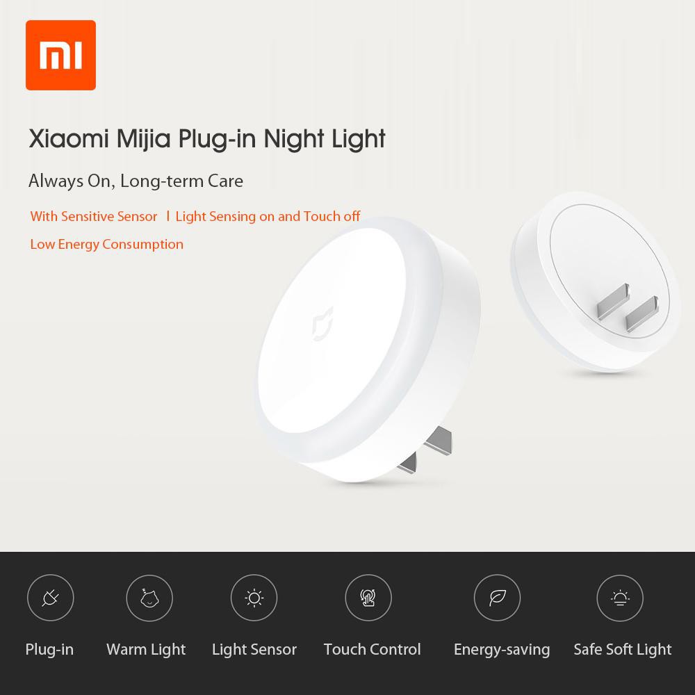 ภาพหน้าปกสินค้าXiaomi Mijia Plug-in Night Light ไฟเซ็นเซอร์แสงแบบเสียบปลั๊ก เปิด-ปิด เองได้ เปิดอัตโนมัติ light sensor กินไฟน้อย จากร้าน minismile888 บน Shopee