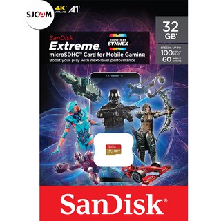 ภาพหน้าปกสินค้าSanDisk Micro Sd Card Extreme 32GB SDHC อ่าน 100Mb/S เขียน60Mb/S (SDSQXAF-032G-GN6MN#) ไมโครเอสดีการ์ด แซนดิส โดย Synnex ซึ่งคุณอาจชอบราคาและรีวิวของสินค้านี้