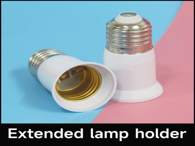 doublebuy-e27-to-e27-อะแดปเตอร์ซ็อกเก็ตขยายโคมไฟ-สําหรับ-better-illumination