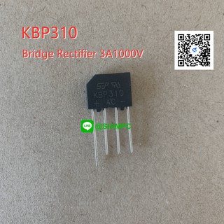 KBP310 SEP Bridge Rectifier 3A 1000V