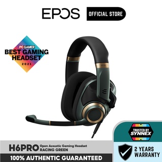 ภาพหน้าปกสินค้าEPOS H6PRO Open Acoustic Gaming Headset RACING GREEN (H6PRO-OPEN-GR) ซึ่งคุณอาจชอบราคาและรีวิวของสินค้านี้