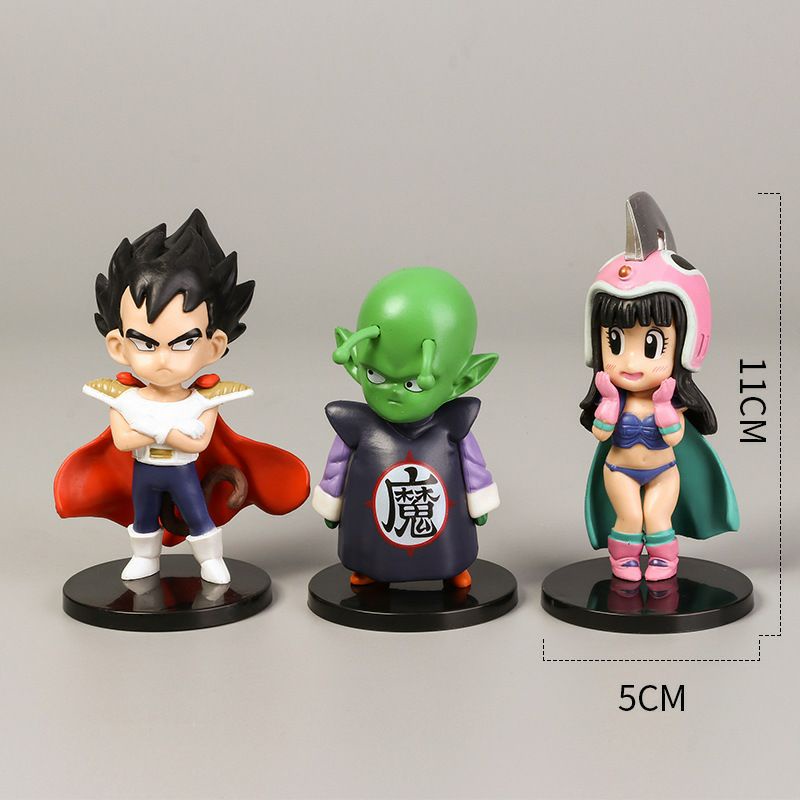 พร้อมส่ง-โมเดลดราก้อนบอล-ชุด-6-ตัว-ฟิกเกอร์dragonball-งานpvc-สะสม-ยกชุด