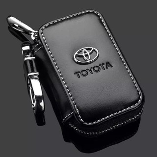 เคสกุญแจหนัง Toyota พร้อมพวงกุญแจ