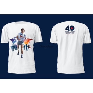 เสื้อยืดโอเวอร์ไซส์ใหม่ เสื้อยืด พิมพ์ลาย Terry Fox Run Chjblp02Mcoefa64S-3XL