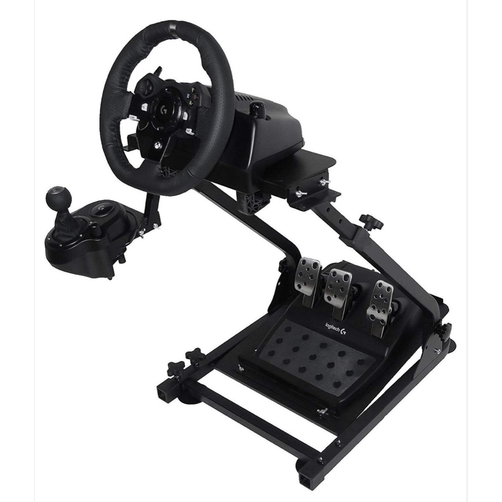 พร้อมส่ง Half Cockpit ขาตั้งจอยพวงมาลัยเล่นเกมส์ขับรถ | Shopee Thailand