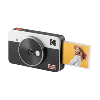 [ฟรี! ฟิล์ม 38 แผ่น] Kodak Mini Shot 2 กล้องอินสแตนท์ ถ่ายรูปพร้อมพิมพ์ได้ทันที เชื่อมต่อผ่าน Bluetooth