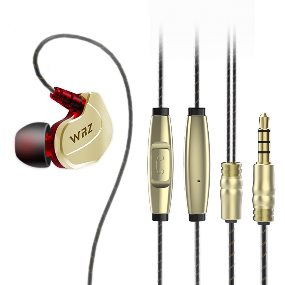 WRZ Updated X6 ชุดหูฟังอินเอียร์ HIFI แบบใช้สาย แจ็ค 3.5มม. | Shopee ...