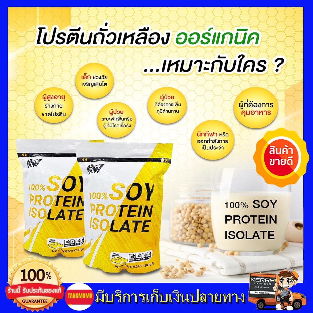 soy-isolate-ซอยโปรตีน-สำหรับคนแพ้เวย์โปรตีน-โปรตีนถั่วเหลือง-โปรตีนพืช-เวย์ถั่วเหลือง-soy-protein-เพิ่มกล้าม-คุมหิว