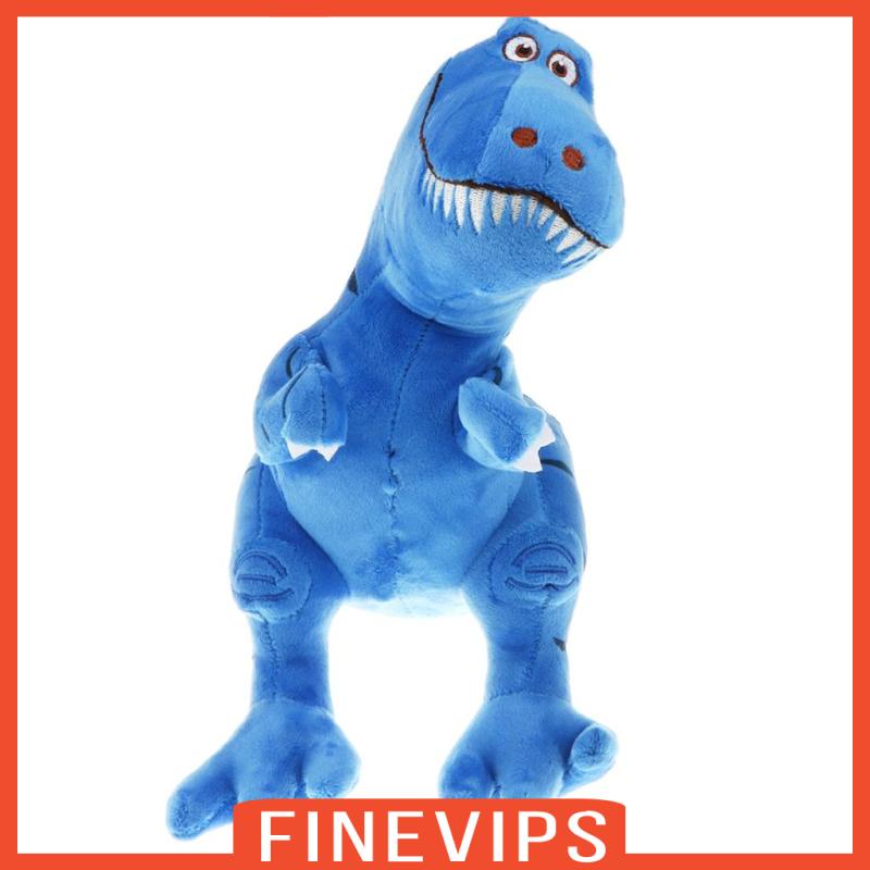 finevips-ตุ๊กตาไดโนเสาร์ไทแรนโนซอรัส-ตุ๊กตายัดไส้-ของเล่นไดโนเสาร์-แบบนิ่ม-สีฟ้า-30-ซม
