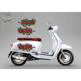 สติ๊กเกอร์ Lambretta ทุกรุ่น 1ชุด