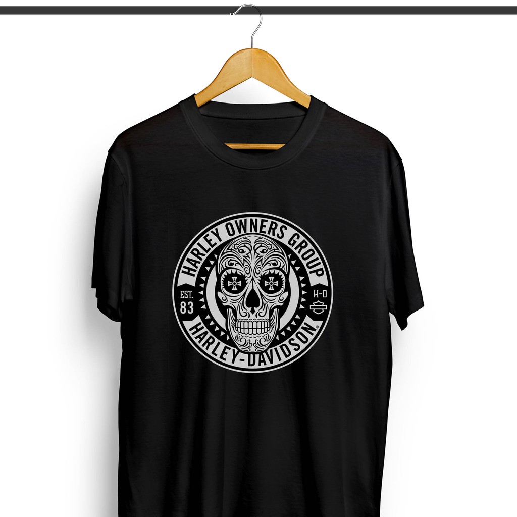 เสื้อยืดโอเวอร์ไซส์เสื้อยืด-พิมพ์ลาย-harley-davidson-skull-owner-group-สําหรับผู้ชายs-3xl