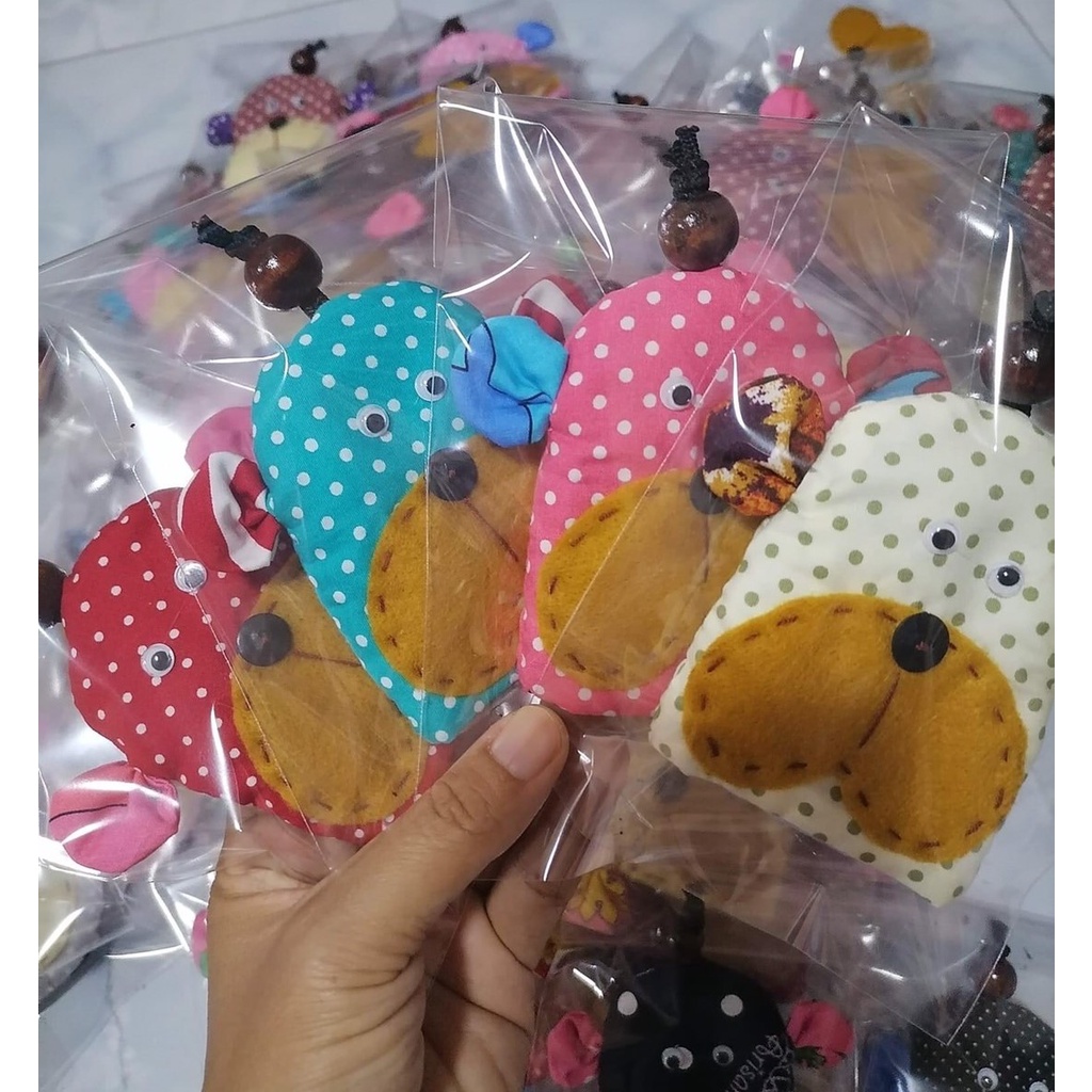 ของขวัญปีใหม่-ของชำร่วย-ของที่ระลึกในโอกาสต่างๆ-ที่เก็บกุญแจงานhandmadeทำจากผ้ารูปสัตว์ต่างๆ42