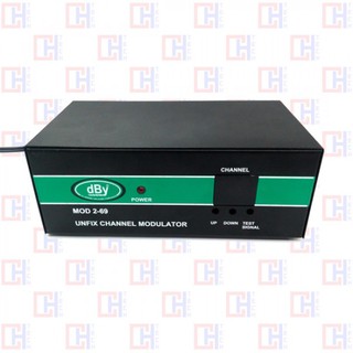 MOD 2-69 Modulator AV to RF ตลอดย่าน CH.2-CH.69 สำหรับ MATV