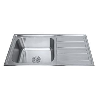 Embedded sink BUILT-IN SINK 2B1D TEKA TX1B1D STAINLESS STEEL Sink device Kitchen equipment อ่างล้างจานฝัง ซิงค์ฝัง 1หลุม