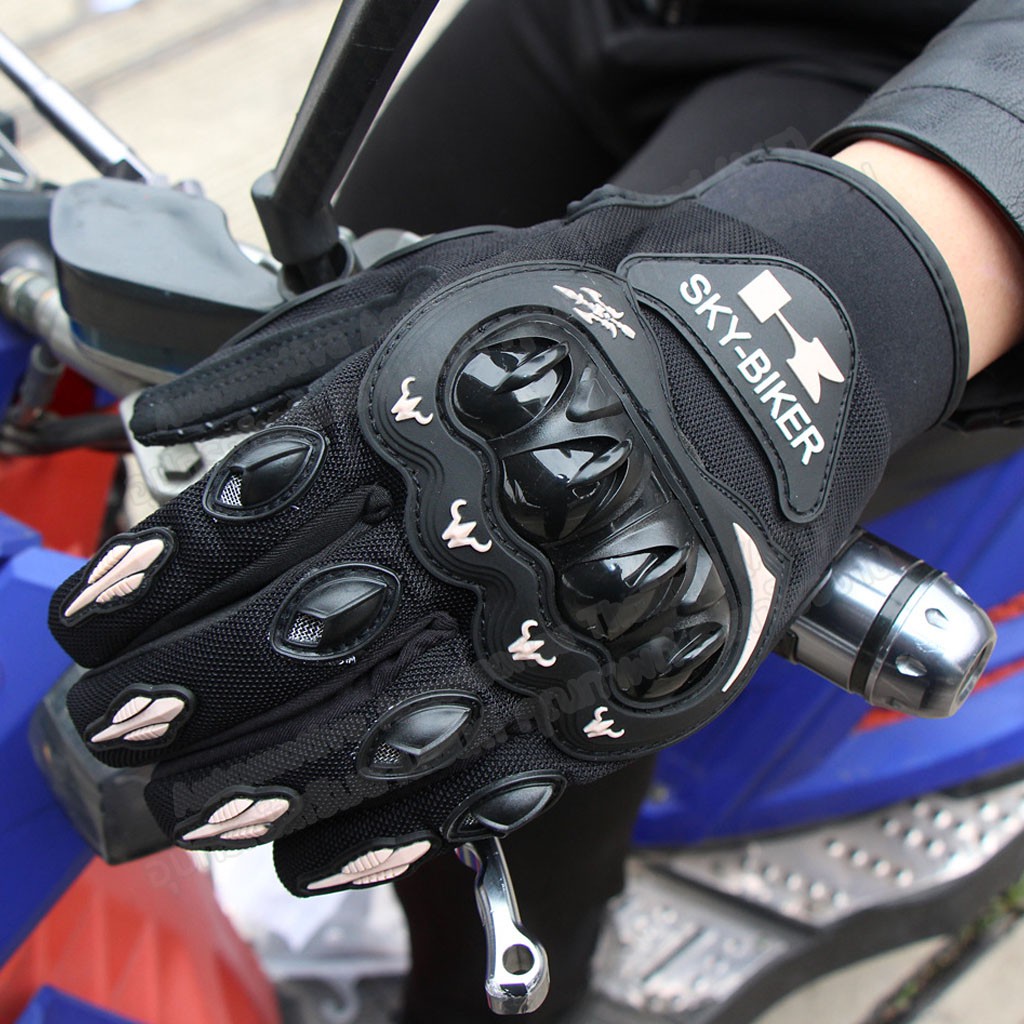 ภาพสินค้า(ลด 15% โค้ด LERTD) ถุงมือขี่มอเตอร์ไซค์ ถุงมือขับมอเตอร์ไซค์ ระบายความร้อนได้ดี ขับรถ SKY BIKER (4 สี) จากร้าน lertpong.t บน Shopee ภาพที่ 2