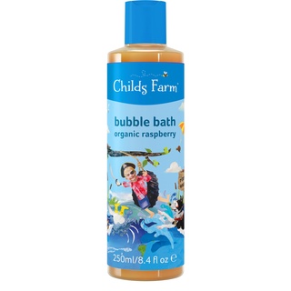 ชายด์ ฟาร์ม สบู่ทำฟองในอ่างอาบน้ำ ออร์แกนิคราสเบอรี่ 250 มล. (Childs Farm Bubble Bath, organic raspberry)