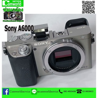 Sony A6000 Body สีบร์อนทอง - มือสอง สภาพดี เชื่อถือได้ สินค้ามีรับประกันคุณภาพ 90 วัน