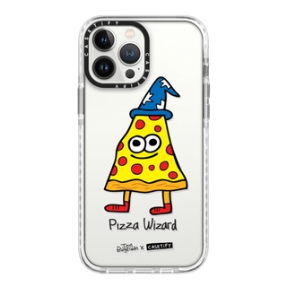 Casetify Pizza Wizard by Jon Burgerman 13 Pro Max  Impact Case  สี: Frost