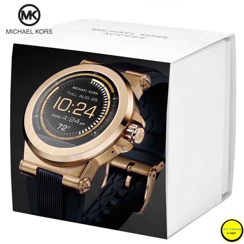 Michael kors smartwatch dylan black sale