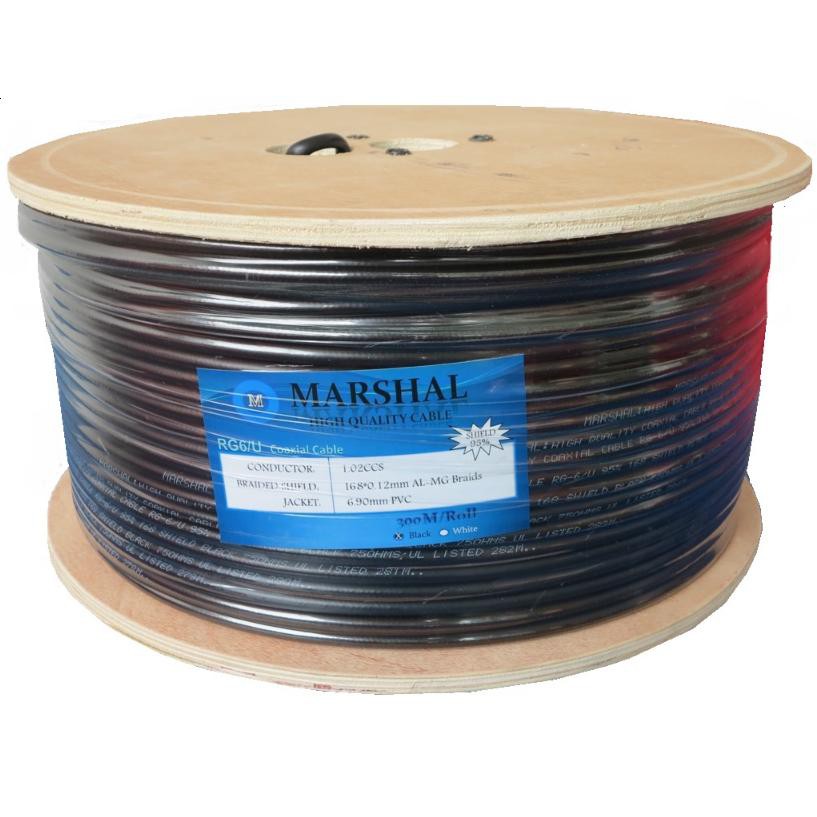 marshall-สาย-rg6-กล้องวงจรปิด-รุ่น-mrs-95300b-ชิล-95-สายถัก-168-เส้น-ความยาว-300-เมตร-สีดำ