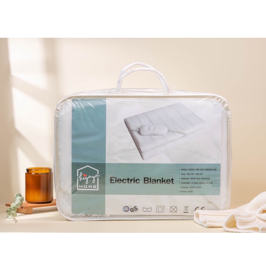 ภาพหน้าปกสินค้าผ้าห่มไฟฟ้า ทีรองนอนไฟฟ้า ให้ความอบอุ่น เตียงเดี่ยว รุ่นBK01 (กว้าง80*ยาว150ซม.)