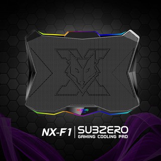 ภาพหน้าปกสินค้าพัดลมรองโน๊ตบุ๊ค COOLING PAD NUBWO NX-F1 SUBZERO (RGB) พัดลมระบายความร้อนโน้ตบุ๊ค ที่เกี่ยวข้อง