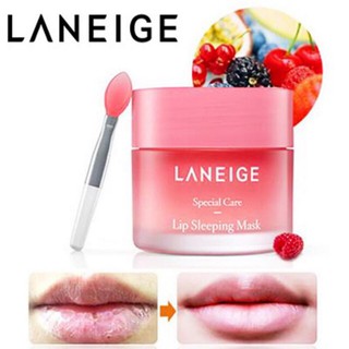 ภาพขนาดย่อของภาพหน้าปกสินค้าLaneige Lip Sleeping Mask Berry with Lip Brush 20g ฉลากห้างไทย จากร้าน nanana_th บน Shopee ภาพที่ 3