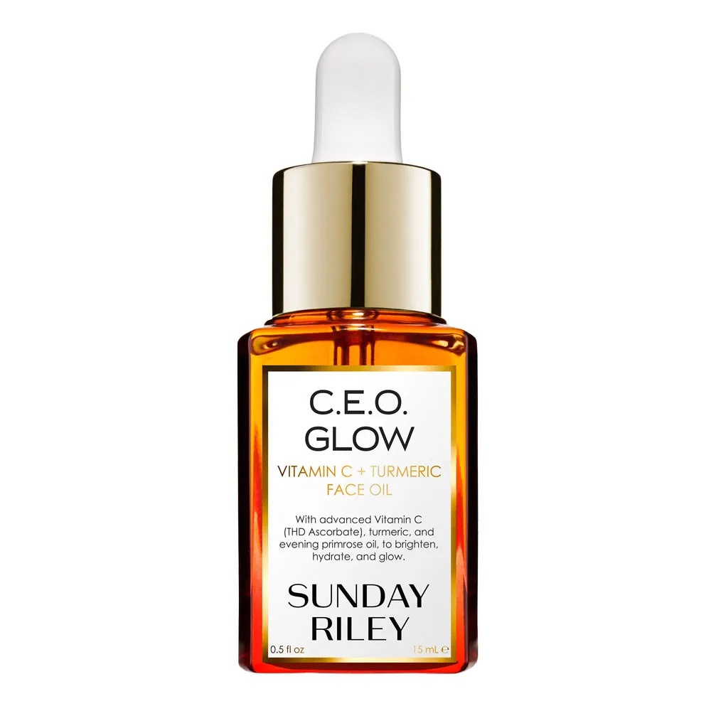 พร้อมส่ง ของแท้ Sunday Riley CEO Glow Vitamin C and Turmeric Face Oil ...
