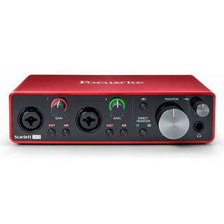 ออดิโออินเตอร์เฟซ Focusrite รุ่น Scarlett 2i2 (Gen 3)