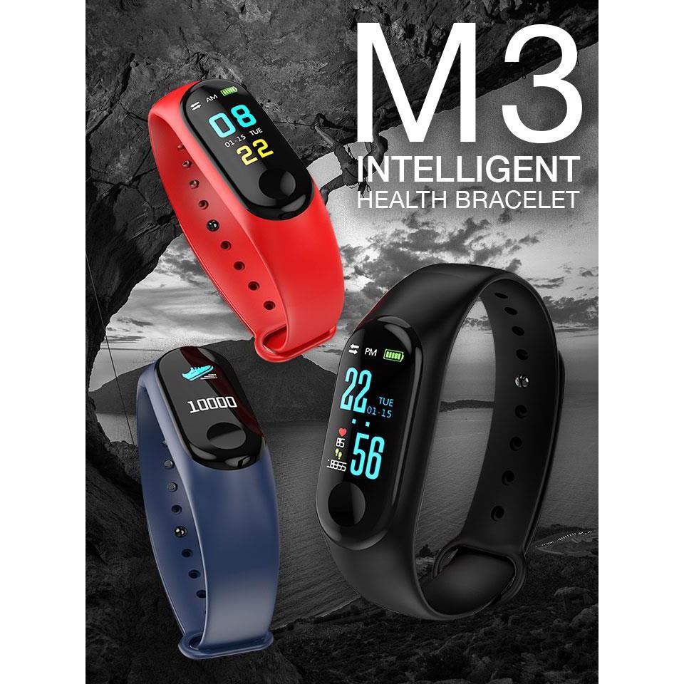 m3-health-bracelet-นาฬิกา-สายรัดข้อมือเพื่อสุขภาพ